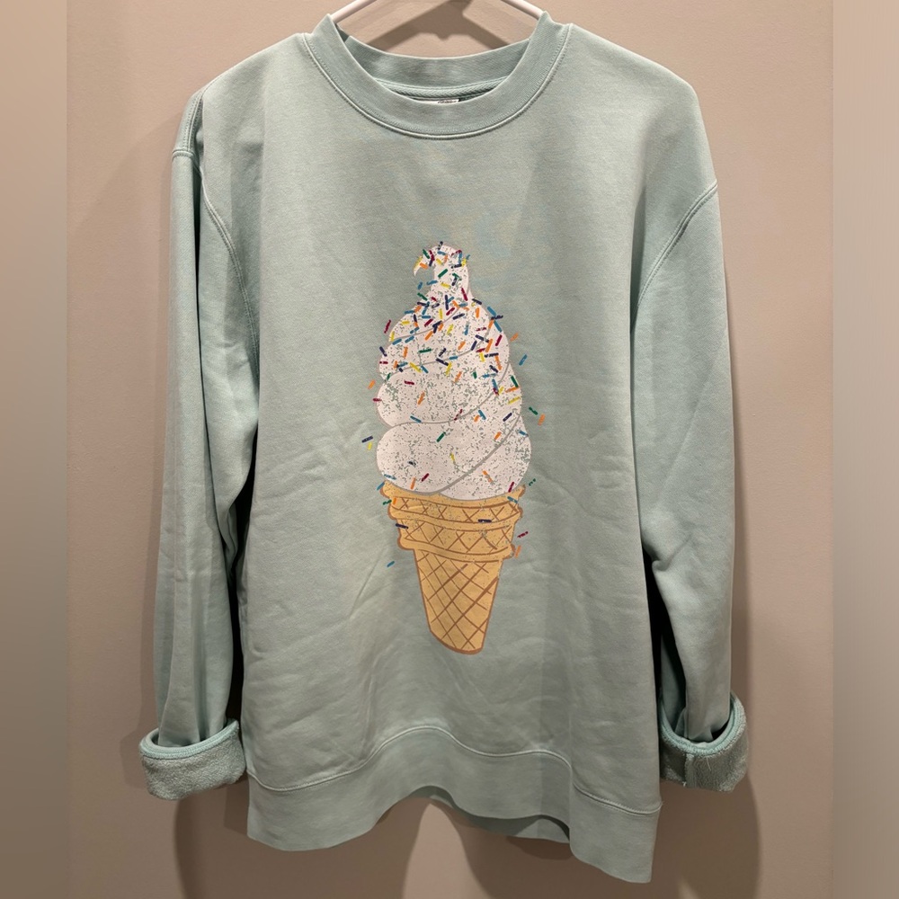 Mallory Ervin and Living Fully Co Ice Cream Sweatshirt
